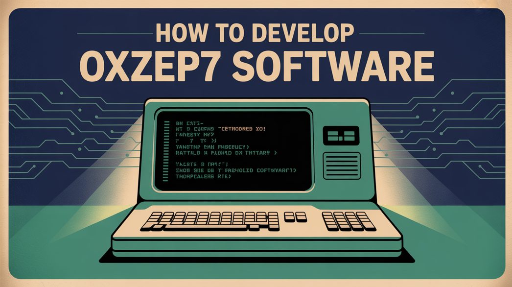 Develop Oxzep7 Software: A Complete Guide to Building Efficient and Reliable Solutions