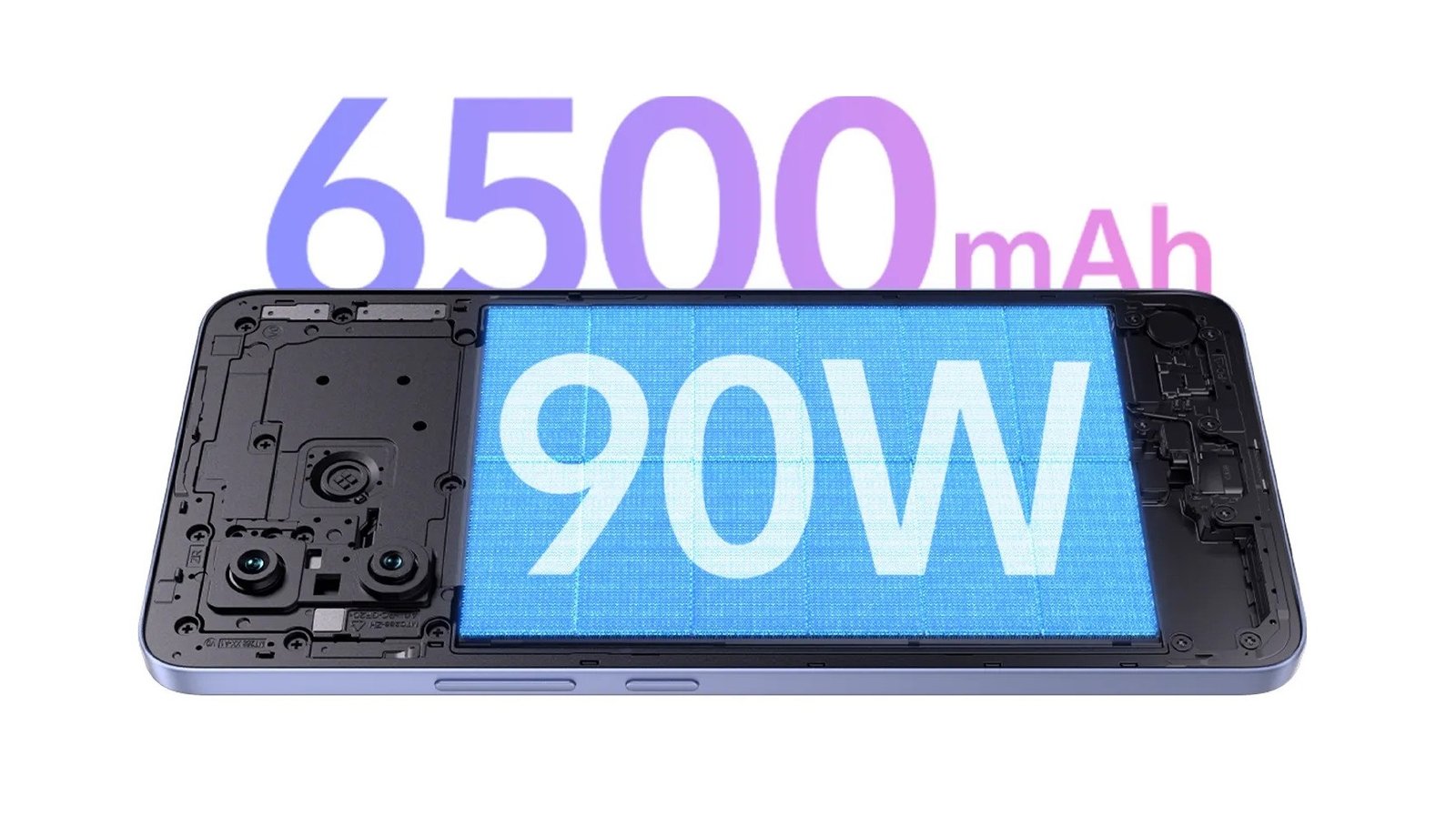 Vivo V60 Lite 5G battery Side Image.