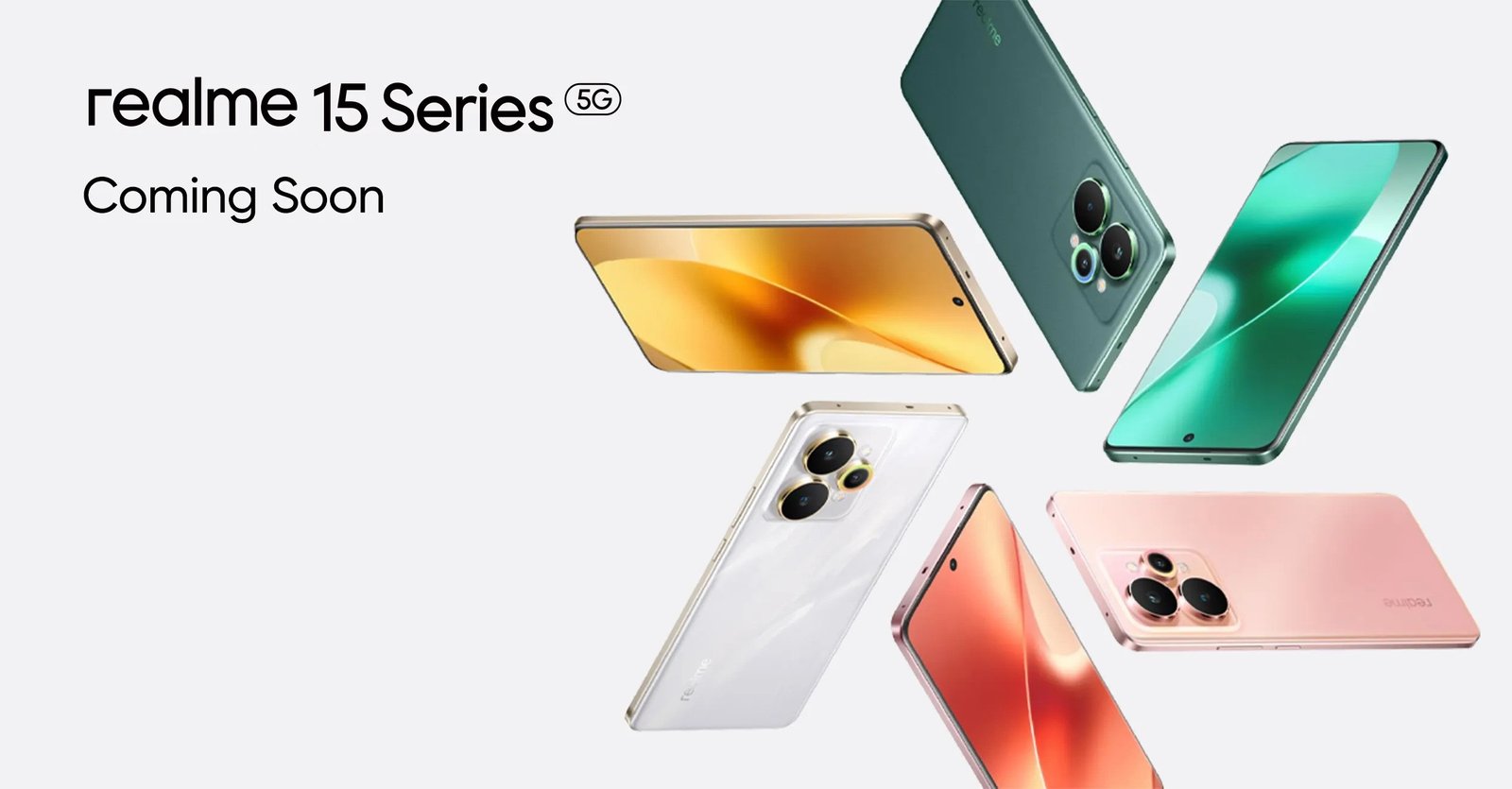 Realme 15 5G Series Official Image.