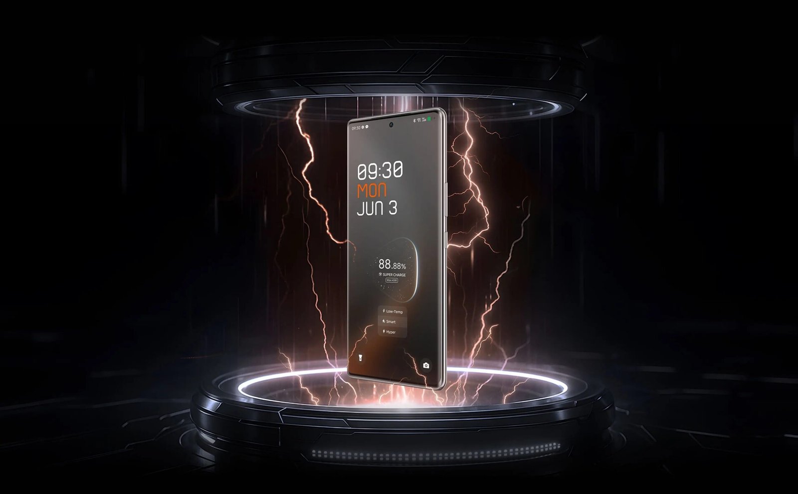 Tecno Pova Curve Charging Side Image.