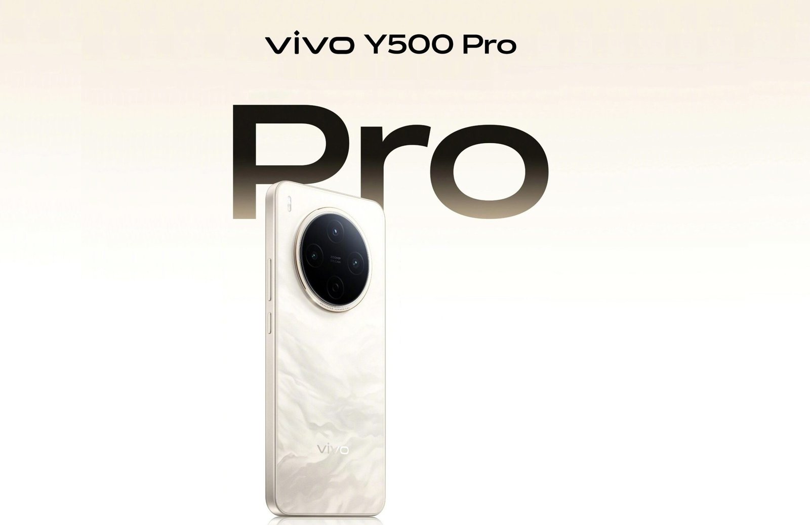 Vivo Y500 Pro Official Image.