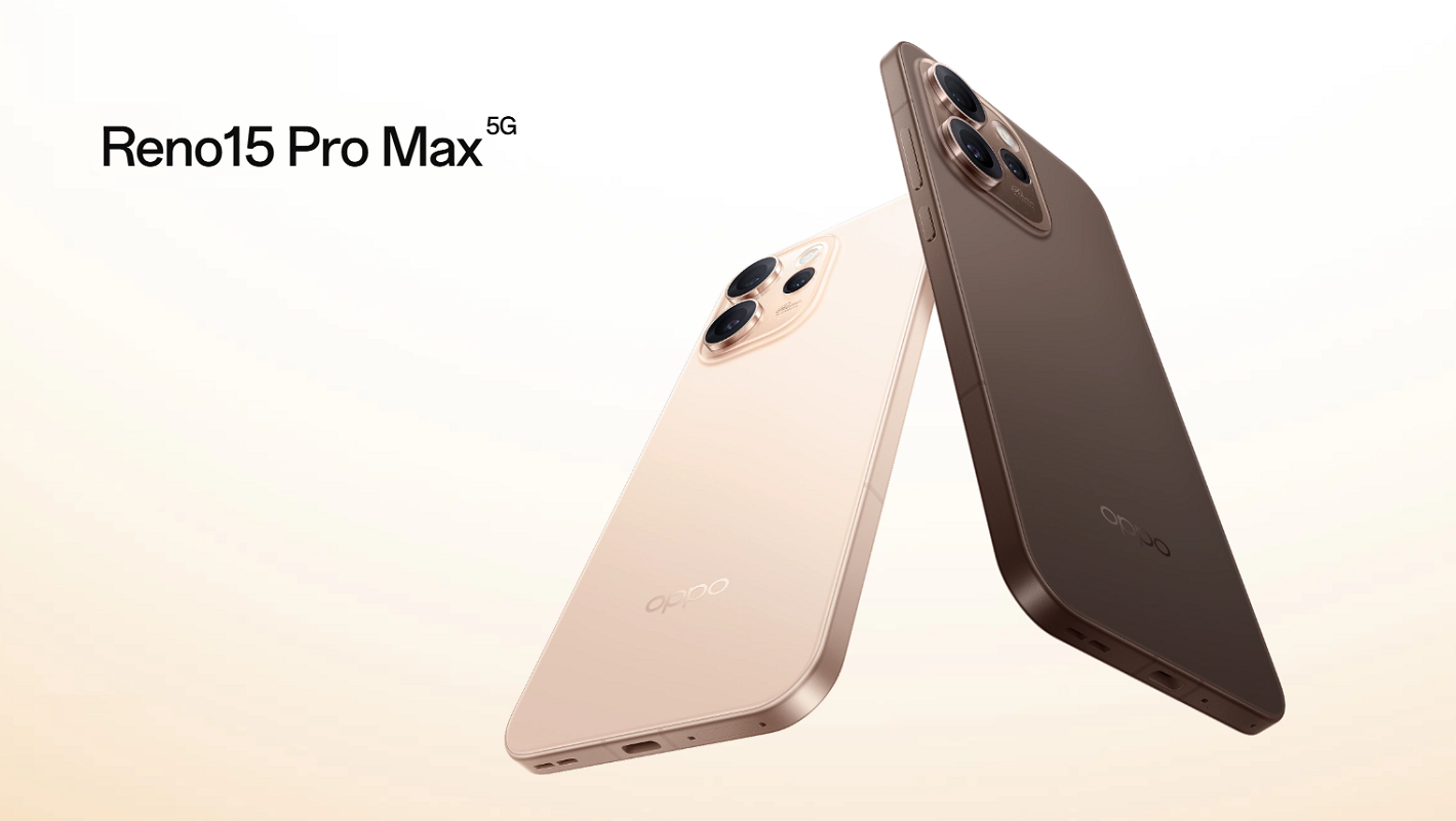 Oppo Reno15 Pro Max Official Image.