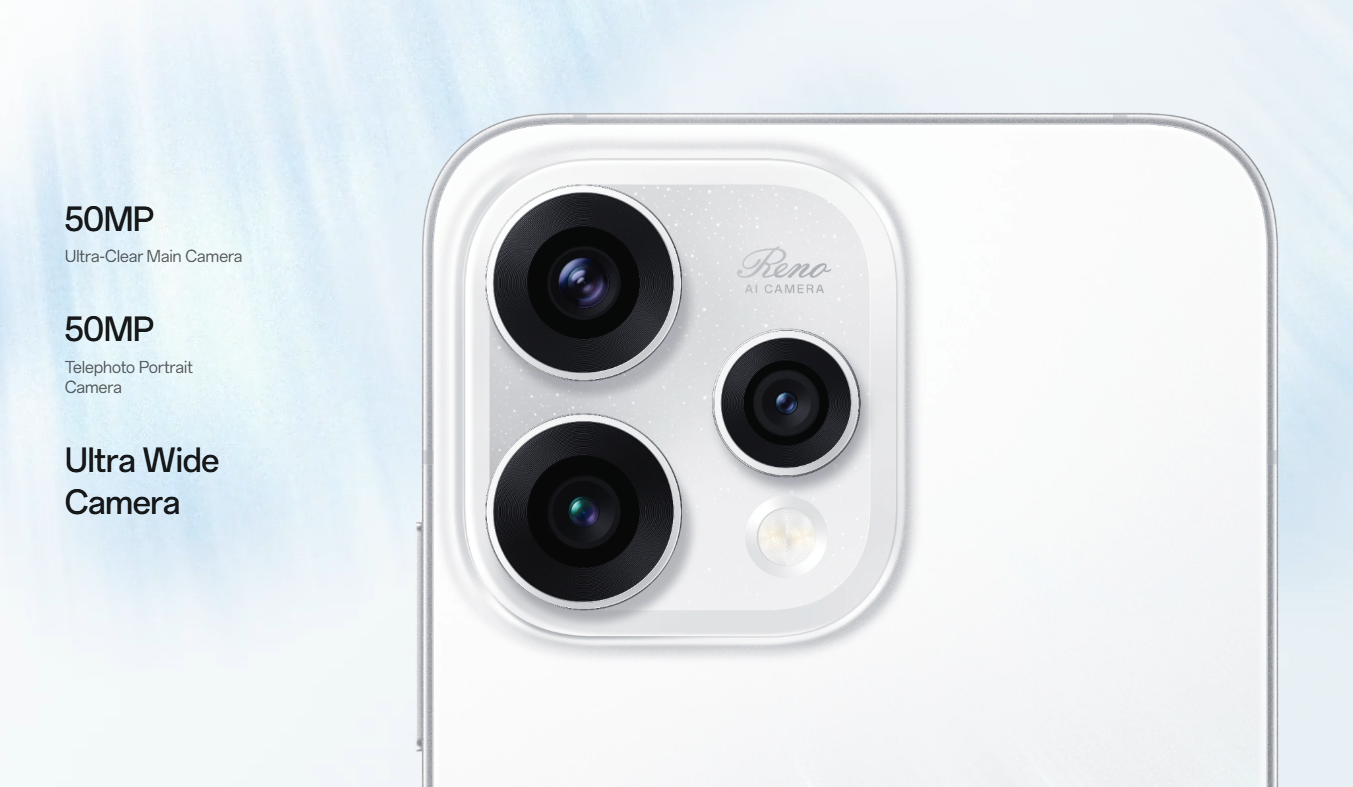 Oppo Reno15 Specification Side Image.