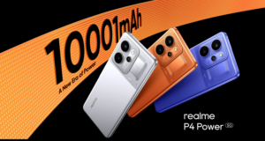 Realme P4 Power has launched in India on 29 Jan 2026 with MediaTek Dimensity 7400 Ultra 5G Chipset and 10001 mAh largest Battery