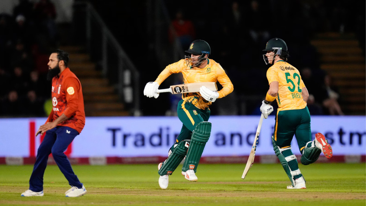 Recent 10 Matches: England vs South Africa