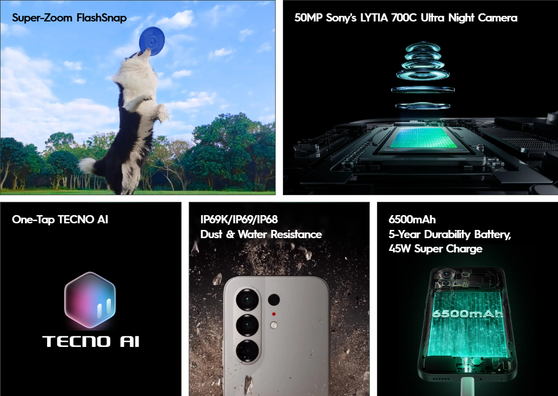 Tecno Camon 50 Specification