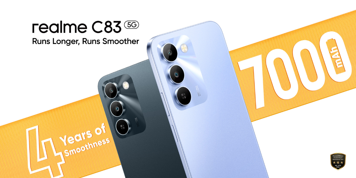 The Realme C83 has Launched in India on 7 March 2026 with 144Hz Refresh Rate and 7000mAh Battery