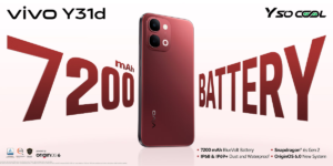 Vivo Y31d has Launched in Bangladesh on 01 March 2026 with IP68 & IP69k Dust and Waterproof with 7200 mAh Battery