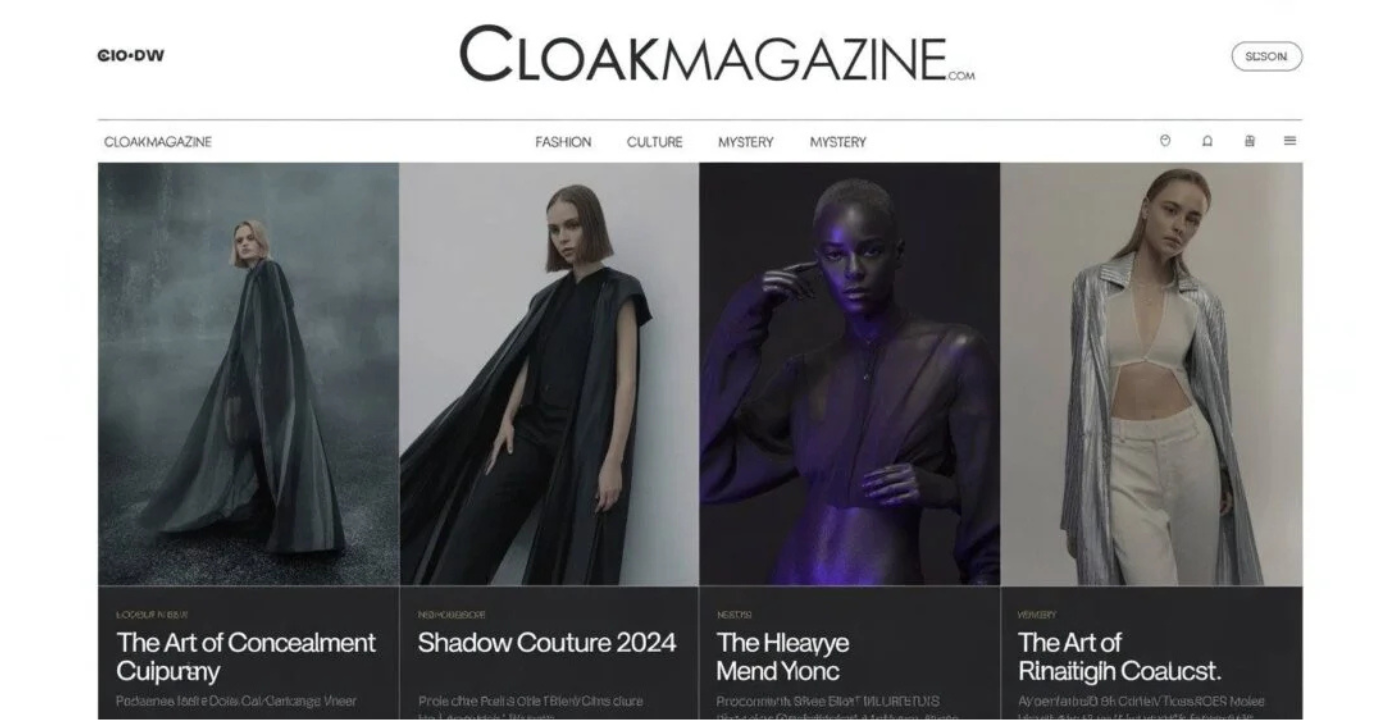 Cloakmagazine: A Modern Hub for Fashion, Lifestyle and Creative Trends