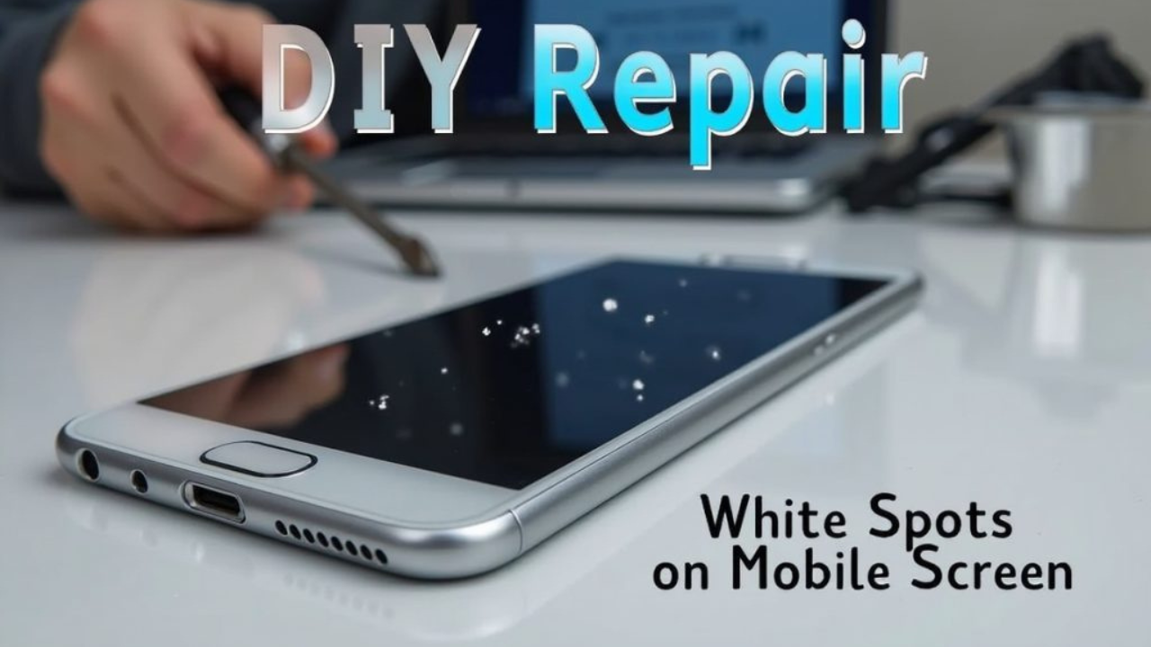 How to Remove White Spots From Phone Screen