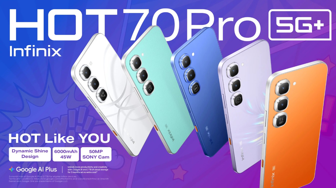 Infinix Hot 70 Pro Launched in Bangladesh on 1 Aug 2026 with MediaTek Dimensity 7100 Processor and 144 Hz Refresh Rate