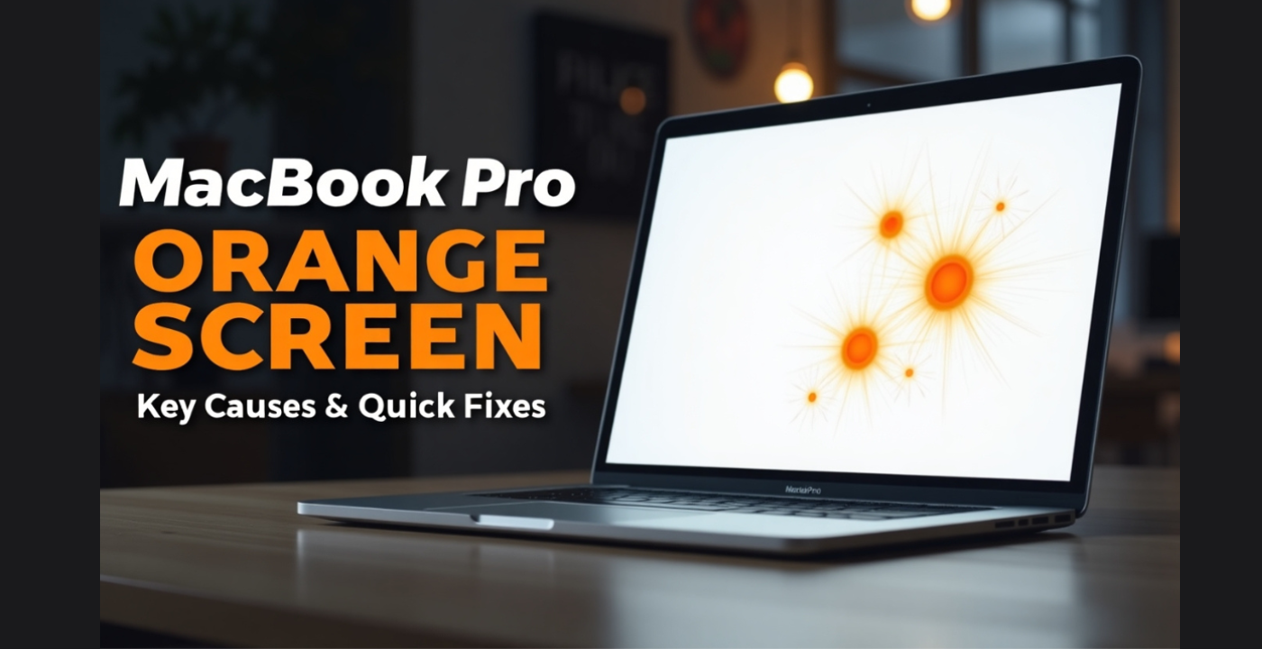 MacBook Pro Orange Screen: What’s Causing It and How to Fix It