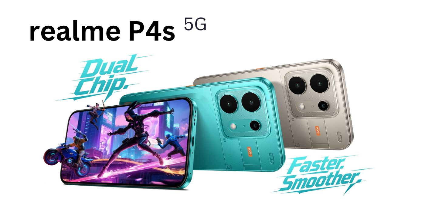 Realme P4s Phone has launched in India on 26 Aug 2026 with MediaTek Dimensity 7400 Ultra