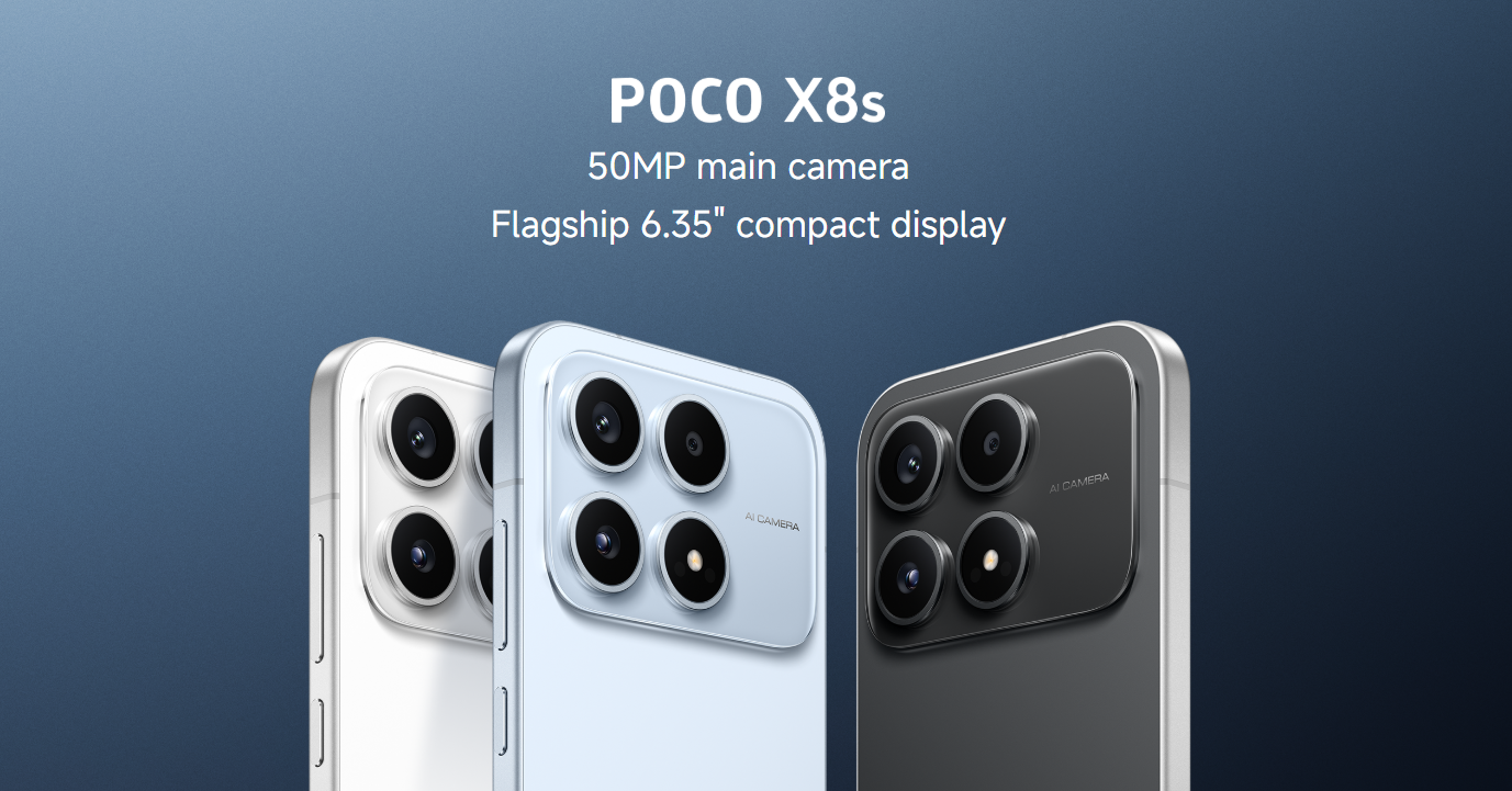 Xiaomi POCO X8s Debut in Global With Snapdragon 7 Gen 4, 6,330mAh Battery, AMOLED Display: Price in Bangladesh, Specs